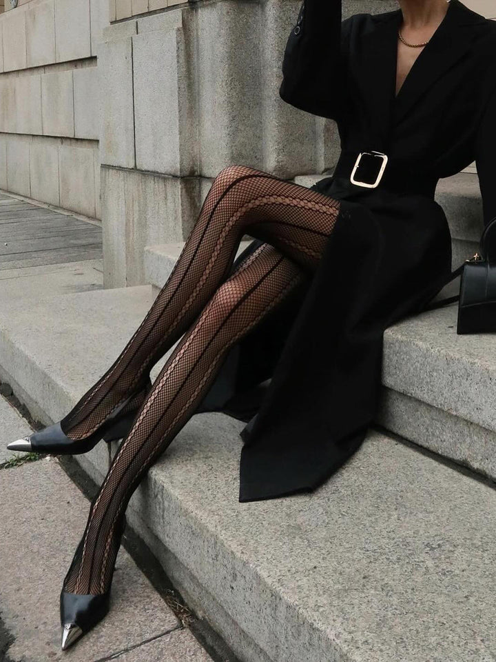 Hollow Sheer Soft Touch Tights