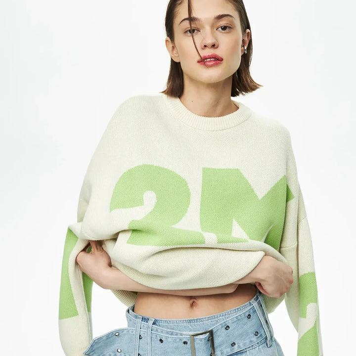 Jersey knitted jumper