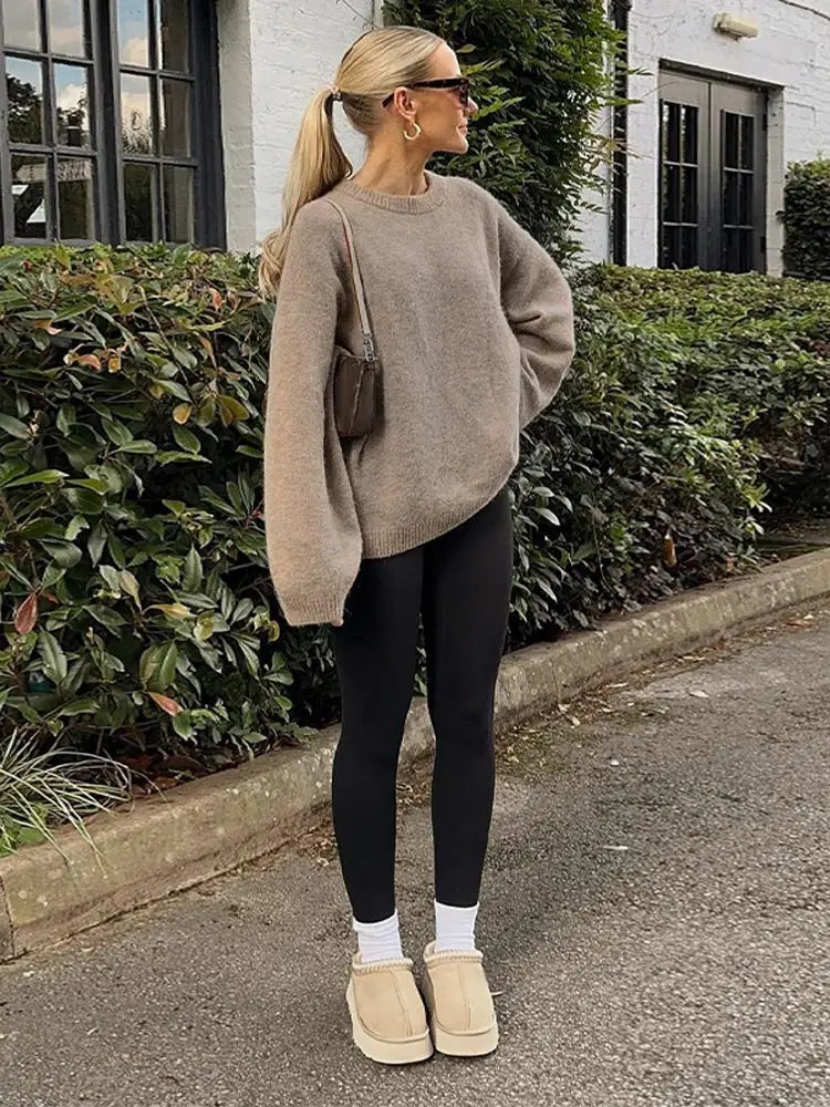 Casual knitted jumper