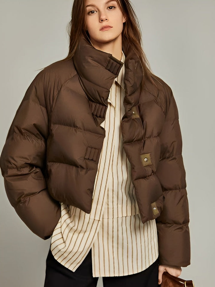 Padded jacket with hood