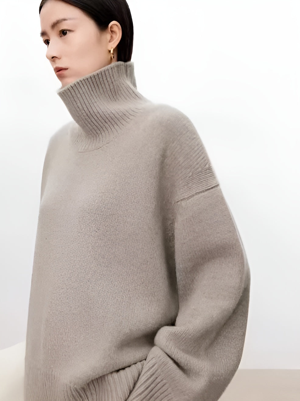 Soft Thickened Turtleneck